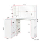 Makeup Vanity With Power Strip - image 8