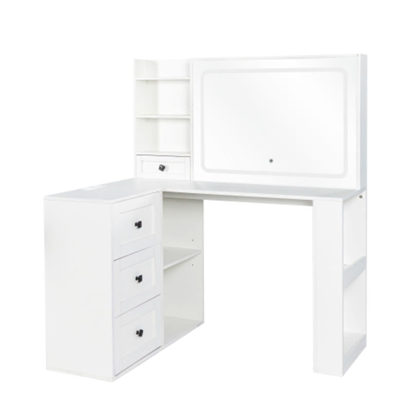 Makeup Vanity With Power Strip - image 1