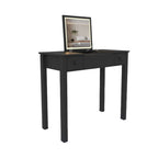 Elegant Black Vanity Table With Led Lights - image 1