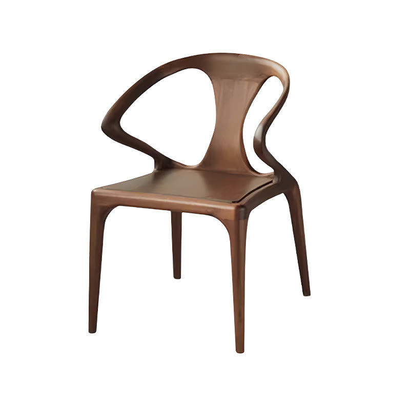 Walnut High-grade Solid Wood Dining Chair - image 1