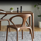 Walnut High-grade Solid Wood Dining Chair - image 4