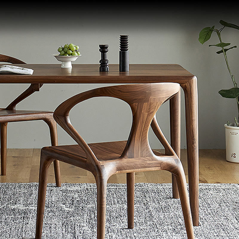 Walnut High-grade Solid Wood Dining Chair - image 4