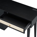 39" Retro Wooden Makeup Vanity Set - image 12