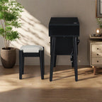 39" Retro Wooden Makeup Vanity Set - image 6