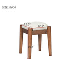 39" Retro Wooden Makeup Vanity Set - image 20