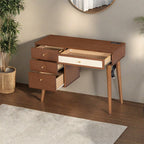 39" Retro Wooden Makeup Vanity Set - image 9