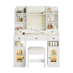 43.2" Vanity Desk With Led Mirror  - image 1