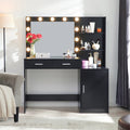 46.4" Vanity Desk With Large Drawer - 46.65"L x 15.74"W x 54.33"H - image 0