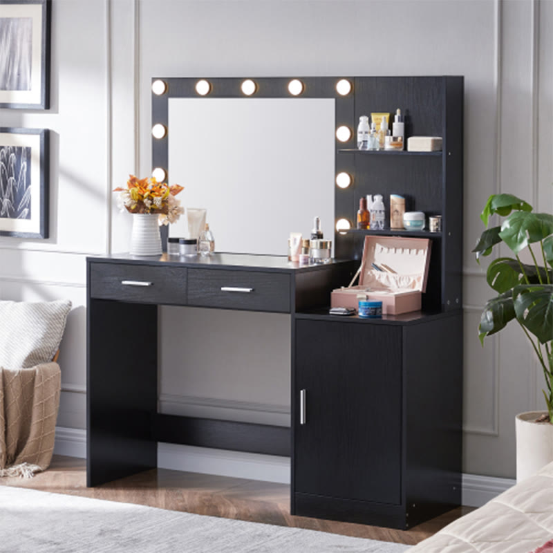 46.4" Vanity Desk With Large Drawer - image 2