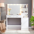 Vanity Desk With 3 Level Dresser  - 46.65"L x 15.74"W x 54.33"H - image 0