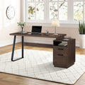 Home Office Computer Desk With Drawers - Brown - image 0