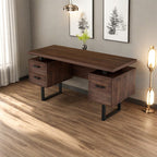 Home Office Computer Desk With Hanging Letter-size Files - image 3