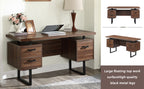Home Office Computer Desk With Hanging Letter-size Files - image 6