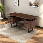 Home Office Computer Desk With Hanging Letter-size Files - image 4