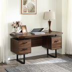 Home Office Computer Desk With Hanging Letter-size Files - image 2