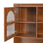 Computer Desk With 90 Degree Rotating Desktop - image 14