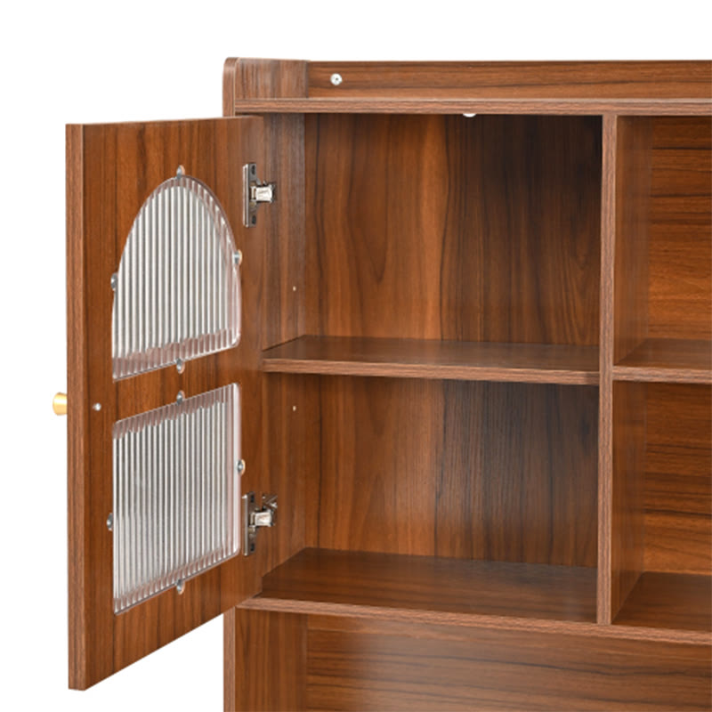 Computer Desk With 90 Degree Rotating Desktop