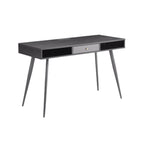 Mid-century Home Office Desk With Usb Ports - image 1