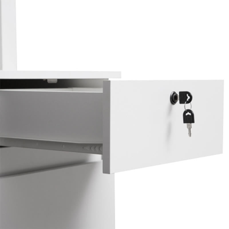 Computer Desk With Hutch & Bookshelf - image 9