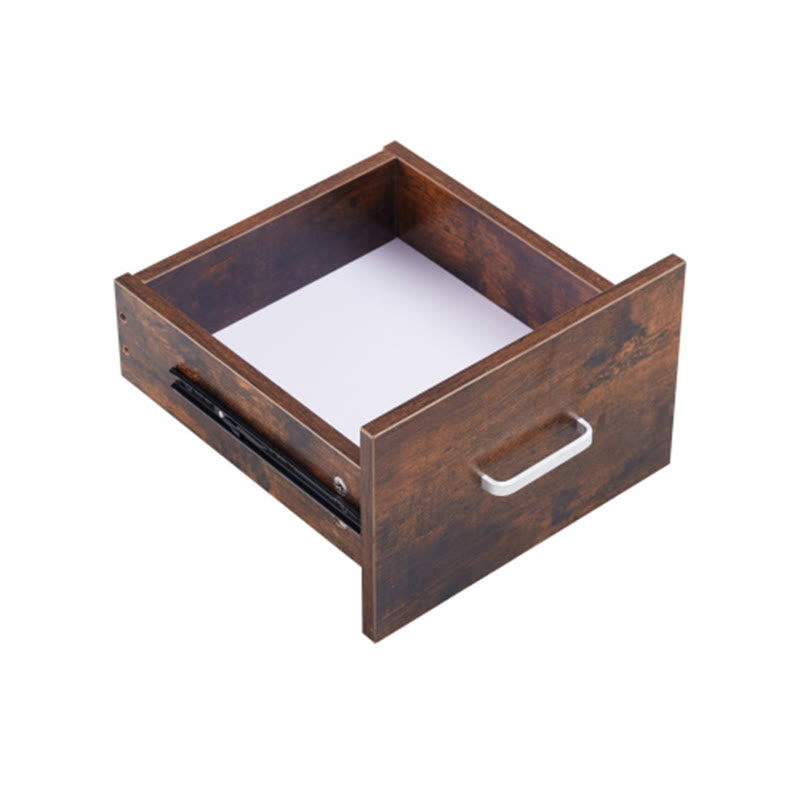 Wood Computer Desk With Pc Droller - image 6