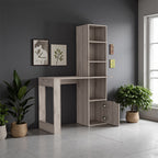 Computer Desk With Single Door Cabinet - image 4
