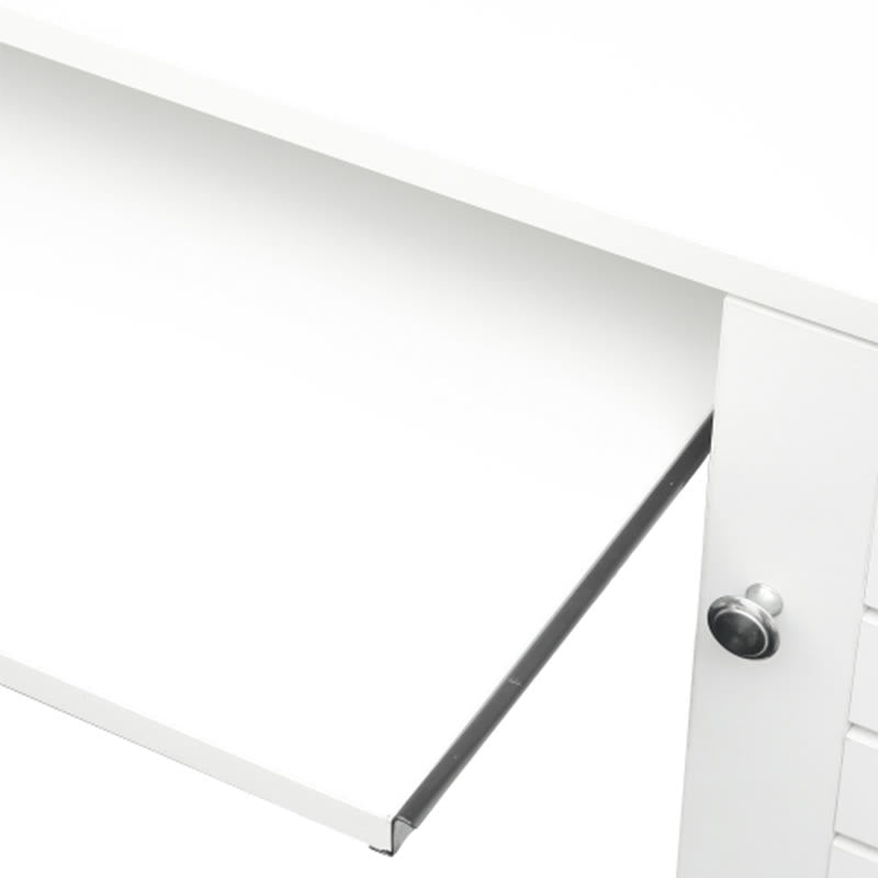 Home Office Computer Desk With Hutch - image 4