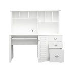 Home Office Computer Desk With Hutch - image 1