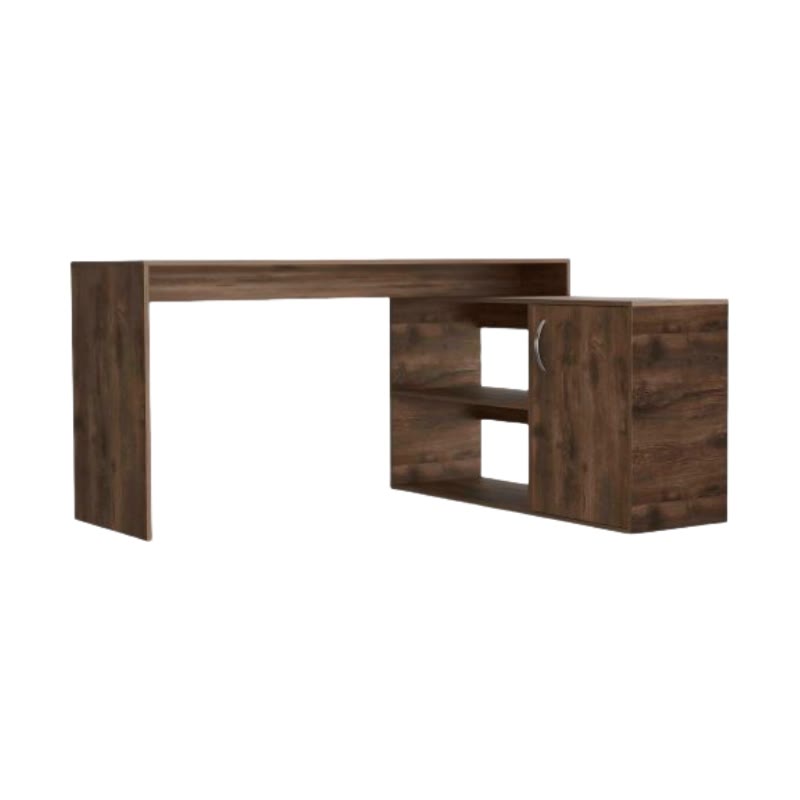 L-shaped Writing Desk With Cabinet - image 1