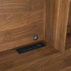 Wood Computer Desk With Hutch & Bookshelf - image 4