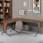 L-shaped Computer Desk With Inline Team Desk Option - image 5