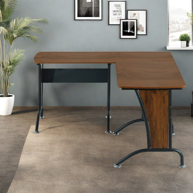Iffhome L-shaped Computer Desk With Inline Team Desk Option