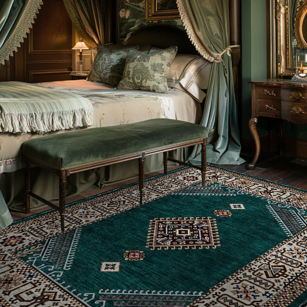 Retro Persian Ethnic Style Soft Area Rug