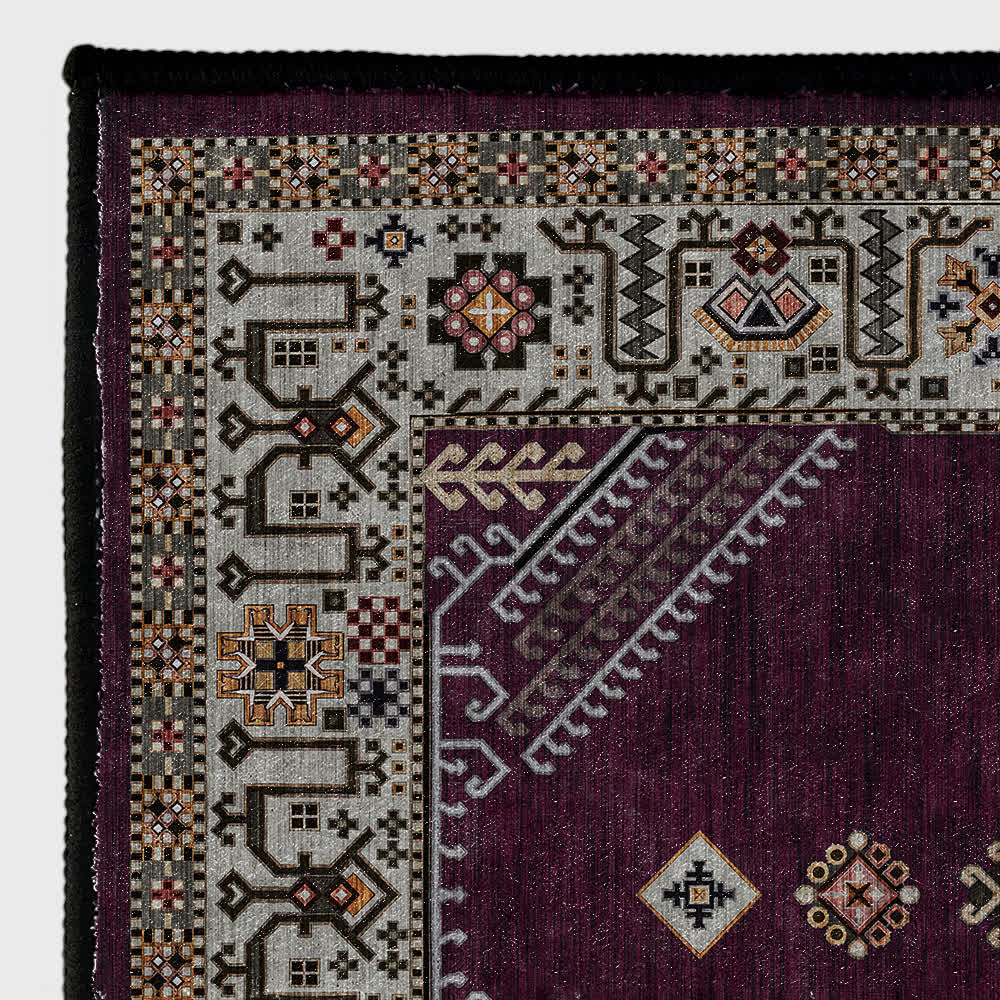 Retro Persian Ethnic Style Soft Area Rug