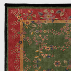 Retro Floral Foldable Anti-slip Area Rug - image 5
