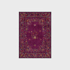 Retro Floral Foldable Indoor Outdoor Rug - image 2