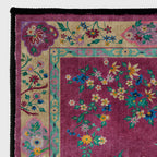Retro Floral Indoor Outdoor Area Rug - image 6