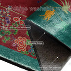 Non Slip Retro Floral Indoor Outdoor Area Rug - image 4