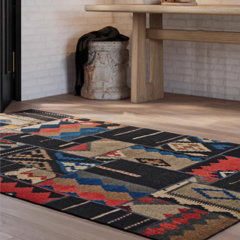 Moroccan Geometric Waterproof Decorative Area Rug - image 2