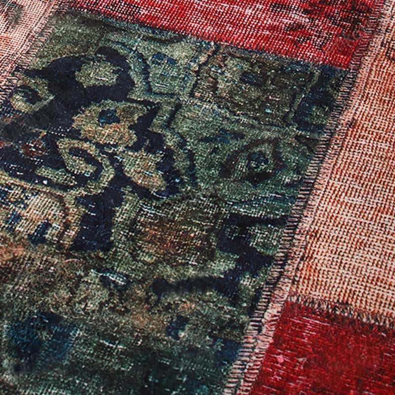 Vintage Dead Stock Fabric Patchwork Rug