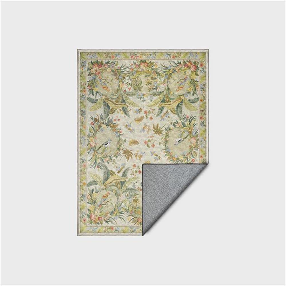 Refresh Floral Bird Anti-slip Area Rug - image 5