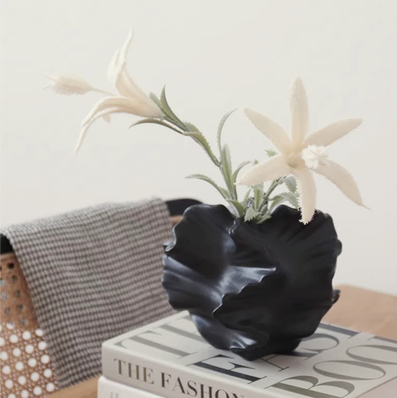 Frosted Texture Ceramic Vase Home Ornament - image 15