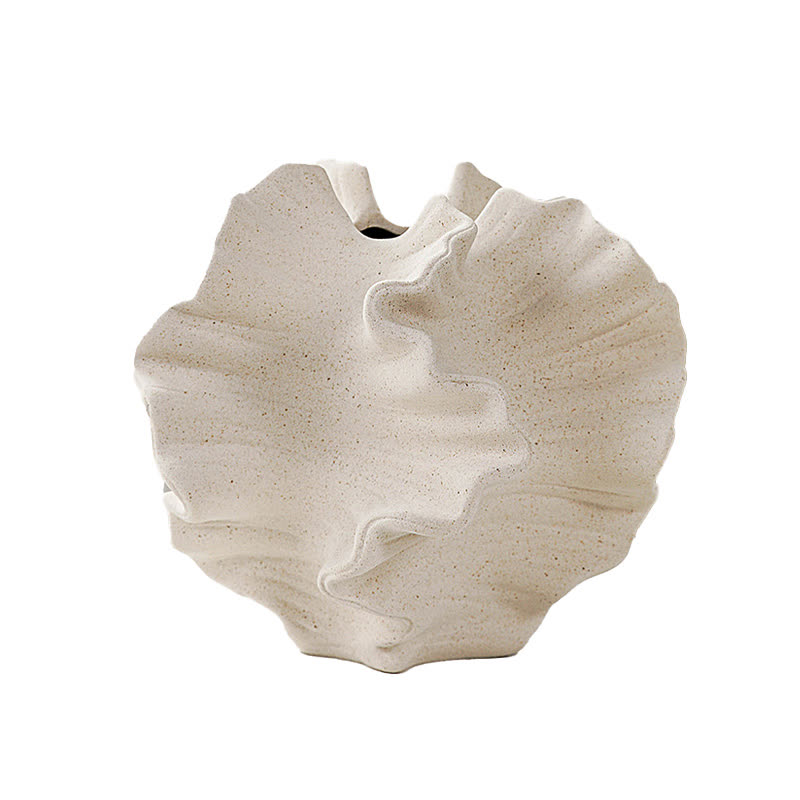 Frosted Texture Ceramic Vase Home Ornament