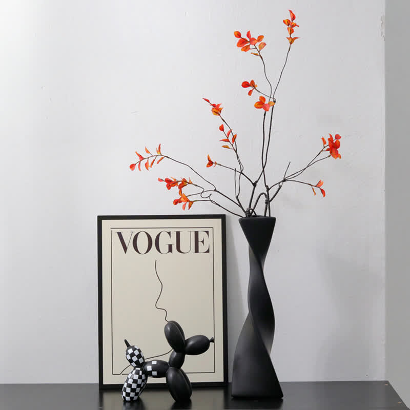 Iffhome Artistic Ceramic Vase Home Ornament