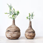 Wooden Vase Home Ornament - image 0
