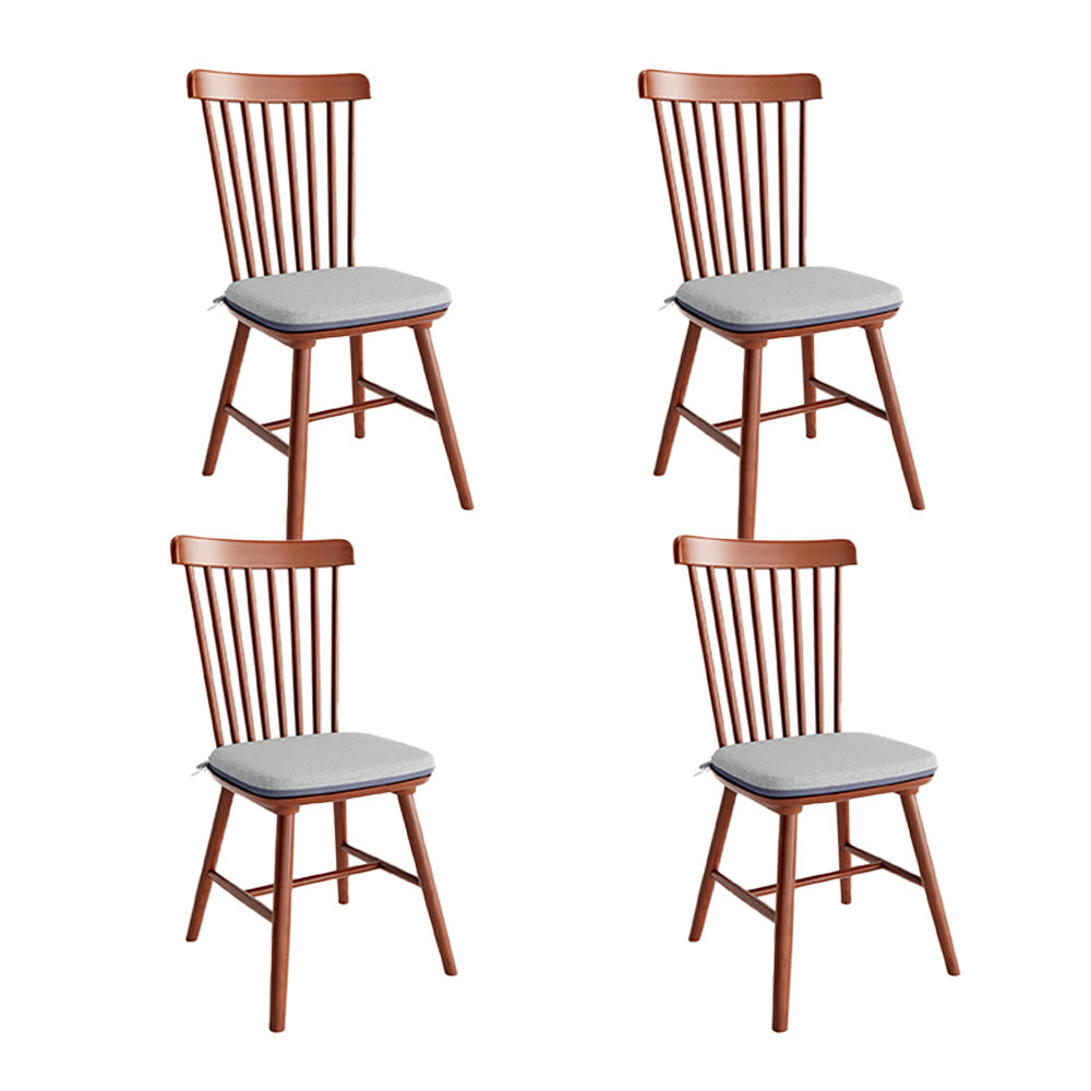 2x/4x/6x Farmhouse Retro Wood Dining Room Chairs