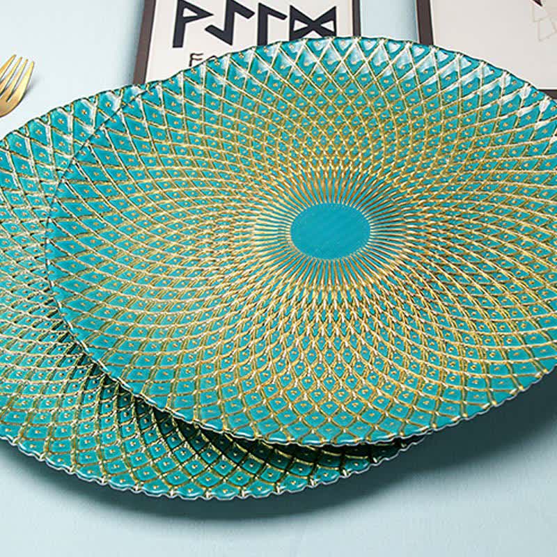 Light Luxury Decorative Glass Plate - image 4