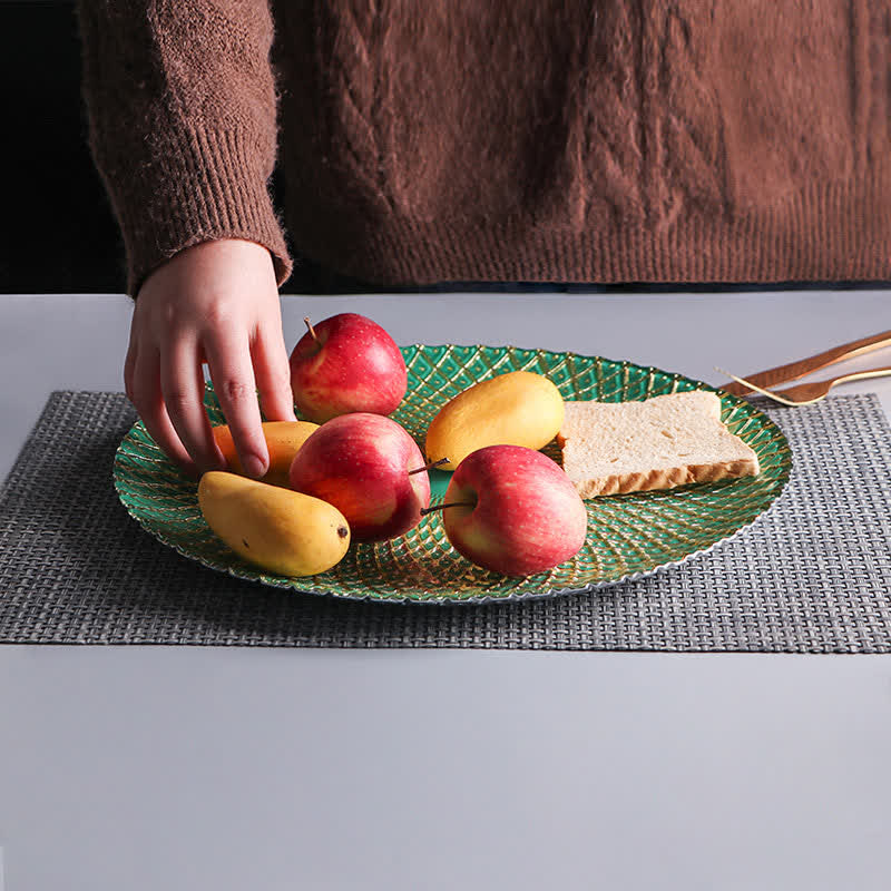 Light Luxury Decorative Glass Plate - image 2