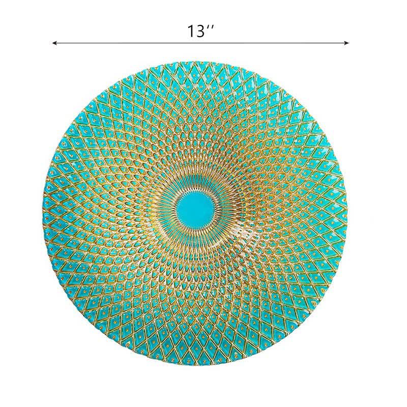 Light Luxury Decorative Glass Plate - image 9