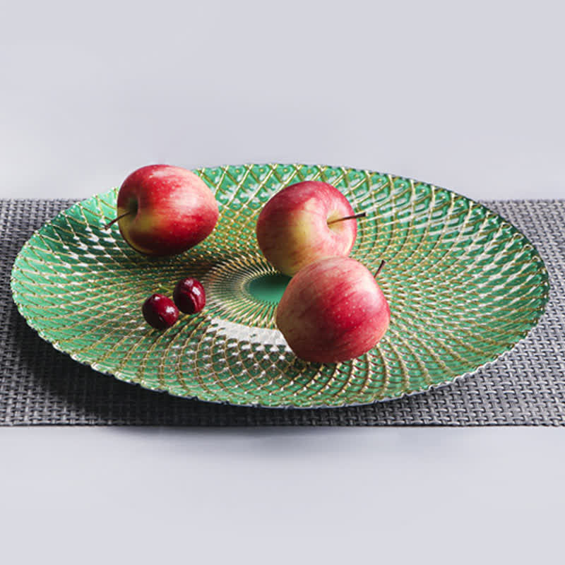 Light Luxury Decorative Glass Plate - image 3
