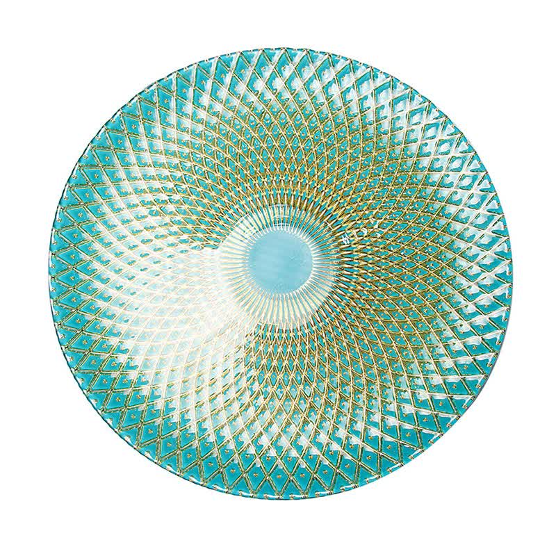 Light Luxury Decorative Glass Plate - image 1